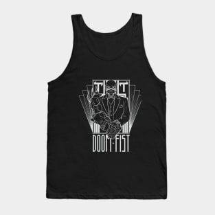 The Great Doomfist (white on dark) Tank Top